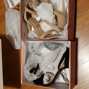2 pair Candy closet love sick heels